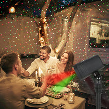 Load image into Gallery viewer, Christmas Laser Stars Projector Lights 3 modes Remote Control Waterproof Timer for Holiday Party Garden,Red & Green