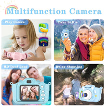 Load image into Gallery viewer, Funsmile Kids Camera Digital Video Cameras Toys Camera Birthday Gift for Kids Age 3-8 with 32GB SD Card