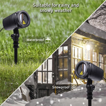 Load image into Gallery viewer, Christmas Laser Stars Projector Lights 3 modes Remote Control Waterproof Timer for Holiday Party Garden,Red & Green