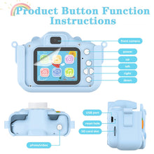 Load image into Gallery viewer, Funsmile Kids Camera Digital Video Cameras Toys Camera Birthday Gift for Kids Age 3-8 with 32GB SD Card
