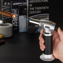 Load image into Gallery viewer, Culinary Butane Torch Lighters Kitchen Blow Torch for Cooking with Safety Lock & Adjustable Flame, Refillable Kitchen Torch & Cooking Torch for Creme Brule & Baking