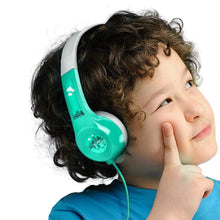 Load image into Gallery viewer, Funsmile Kids Headphones Wired Headphones for Kids with 3.5 MM Foldable On-Ear Headse Kids Headphones for Smartphone Tablet Computer MP3 / 4 Green