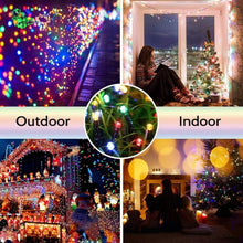 Load image into Gallery viewer, 200 LED Solar String Lights for Outside, 75ft 8 Modes Solar Christmas Lights Waterproof Solar Fairy Lights for Outdoor & Indoor Decoration, Multicolor