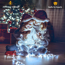 Load image into Gallery viewer, 360 LED Christmas Icicle Lights, 29.5 FT 8 Modes Curtain Fairy Icicle String Lights with 60 Drops, Led Christmas Twinkle Lights for Holiday, Party, Wedding, Eaves, Christmas Decorations, White