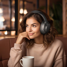 Load image into Gallery viewer, COWIN Active Noise Canceling Headphones, Headband Wireless Bluetooth Headset with ENC Mic, Perfect Bass, BT5.4, Black
