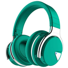 Load image into Gallery viewer, COWIN Bluetooth Noise-Canceling Over-Ear Headphones, Green, e7anc