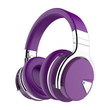 Load image into Gallery viewer, COWIN Bluetooth Noise-Canceling Over-Ear Headphones, Purple, e7anc