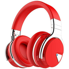 Load image into Gallery viewer, COWIN Bluetooth Noise-Canceling Over-Ear Headphones, Red, e7anc