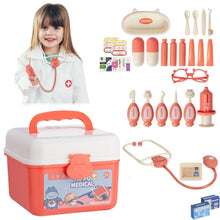 Load image into Gallery viewer, Doctor Kit Set Pretend Play Doctor Kit 31 Pieces Doctor Playset Gift for Toddlers Ages 3+