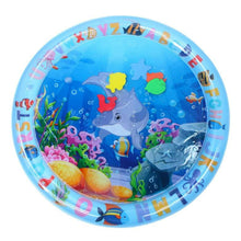 Load image into Gallery viewer, Swtroom Tummy Time Water Mat, Water Play Mat for Babies Inflatable Activity Center, Infant Baby Water Mat for Newborn Infant Toddler Boy Girl, Promote Baby's Growth