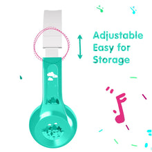 Load image into Gallery viewer, Funsmile Kids Headphones Wired Headphones for Kids with 3.5 MM Foldable On-Ear Headse Kids Headphones for Smartphone Tablet Computer MP3 / 4 Green