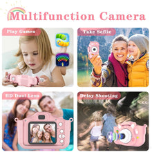 Load image into Gallery viewer, Funsmile Kids Camera Digital Video Cameras Toys Camera Birthday Gift for Kids Age 3-8 with 32GB SD Card