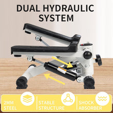 Load image into Gallery viewer, COWIN Stair Stepper for Exercises Home Mini Stepper with Resistance Bands 330lbs Weight Black