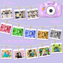Load image into Gallery viewer, Funsmile Kids Camera Digital Video Cameras Toys Camera Birthday Gift for Kids Age 3-8 with 32GB SD Card