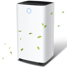 Load image into Gallery viewer, MOVSOU 22-Pint Dehumidifier with Digital Humidity Display and Control, Childlock and Timer, 270 Sq.Ft for Rooms and Basements, White