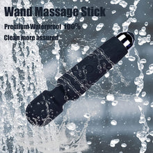 Load image into Gallery viewer, Massage Wand, Personal Massager for Women with 8 Speeds 20 Patterns, Rechargeable Personal Massager Silent and Waterproof, Perfect for Relieve Muscle Tension and Soreness All Over The Body, Black