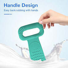 Load image into Gallery viewer, Silicone Bath Body Brush, Exfoliating Lengthen Silicone Body Back Scrubber, Easy to Clean, Lathers Well, Eco Friendly, Long Lasting, Comfortable Massage for Shower