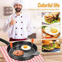 Load image into Gallery viewer, Stainless Steel Egg Rings, Round Breakfast Household Mold Tool Cooking, Non Stick Circle Shaper Egg Rings For Frying Meat Pie, Sandwiches, Egg Maker Molds Set (2 Pack)