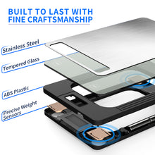 Load image into Gallery viewer, Food Scale 33lb Digital Kitchen Scale with 1g/0.05oz Precise Graduation, 5 Units LCD Display Scale for Cooking/Baking in KG, G, oz, ml, and lb, Easy Clean Stainless Steel and Tempered Glass
