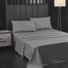 Load image into Gallery viewer, Swtroom Bedding Queen Bed Sheets Set - 4 Piece Bedding - Brushed Microfiber - Shrinkage and Fade Resistant - Easy Care (Queen, Grey)