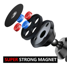 Load image into Gallery viewer, Magnetic Phone Holder Mount for Car - FITFORT Universal 360° Rotation Car Dashboard Stand with Super Strong Magnet for iPhone X/8/8Plus/7/7Plus, S9 / S9+ Plus / S8 / S8+ Plus / S7 / S6, GPS, Mini Tablet and More