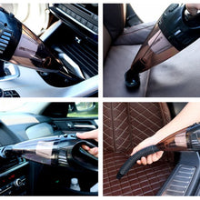 Load image into Gallery viewer, Portable Car Vacuum Cleaner: High Power Cordless Handheld Vacuum - 12V - Best Car & Auto Accessories Kit for Detailing and Cleaning Car Interior Home Car Dual Purpose (Black)