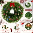 50FT Christmas Garland for Christmas Decoration, Non-Lit Soft Green Unlit Artificial Greenery Garland for Outdoor Or Indoor Decor, Artificial Christmas Twist Garland for Wedding Party Decoration