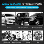 Swtroom Tire Inflator Portable Air Compressor, 150 PSI Car Tire Pump with Digital LED Light DC 12V Electric Car Air Pump for Car Tires and Other Inflatables