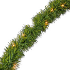 Maraawa 25-Foot Christmas Garland With Multi Lights - Perfect For Indoor Outdoor Fireplace Xmas Decoration, Or Christmas Decorations Tree - Pre-Lit Soft Artificial Christmas Garland