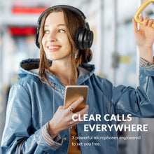 Load image into Gallery viewer, Noise Cancelling Headphones Wireless Bluetooth Over Ear Headphone with Mic for Work Travel TV PC Phone Calls
