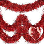 50FT Garland Red