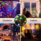 200 LED Solar String Lights for Outside, 75ft 8 Modes Solar Christmas Lights Waterproof Solar Fairy Lights for Outdoor & Indoor Decoration, Multicolor