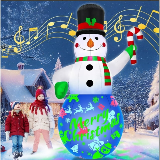 7FT Inflatables Snowman