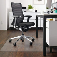 Load image into Gallery viewer, Kibhous Office Mat for Hardwood Floor, 36&quot; x 48&quot; Rectangle Clear Chair Mat for Easy Glide and Protection, Under Desk Matte Chair Mat, PVC Floor Mat for Office and Home
