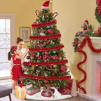50FT Garland Red