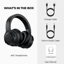 Load image into Gallery viewer, Noise Cancelling Headphones Wireless Bluetooth Over Ear Headphone with Mic for Work Travel TV PC Phone Calls
