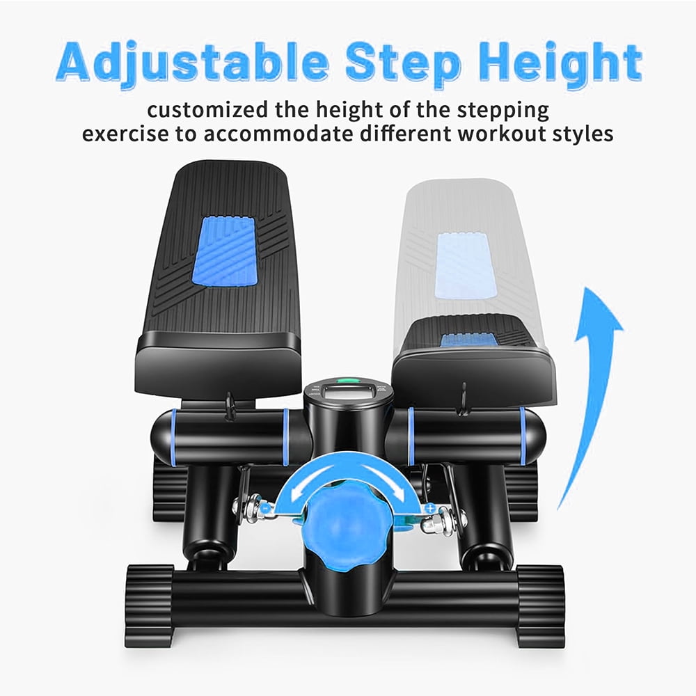 COWIN Stair Stepper for Exercises Home Mini Stepper with Resistance Bands 330lbs Weight