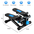 COWIN Stair Stepper for Exercises Home Mini Stepper with Resistance Bands 330lbs Weight