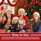 50FT Garland Red