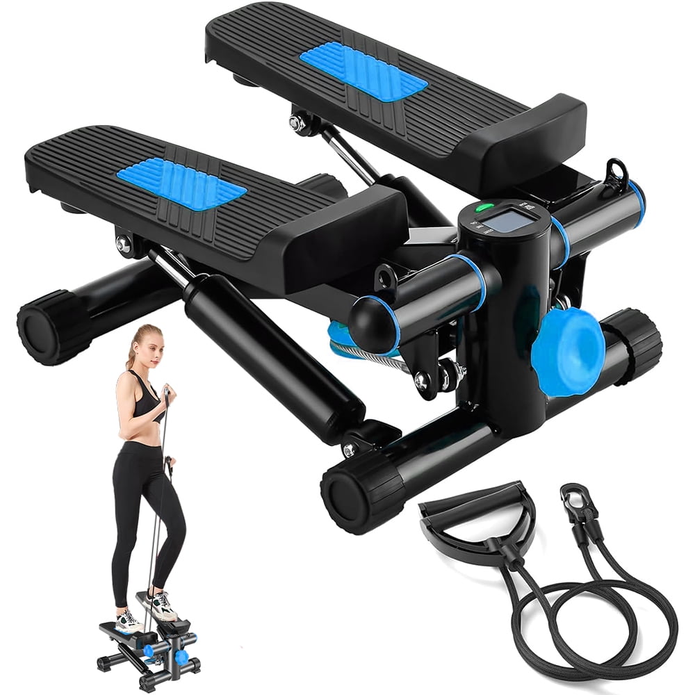 COWIN Stair Stepper for Exercises Home Mini Stepper with Resistance Bands 330lbs Weight