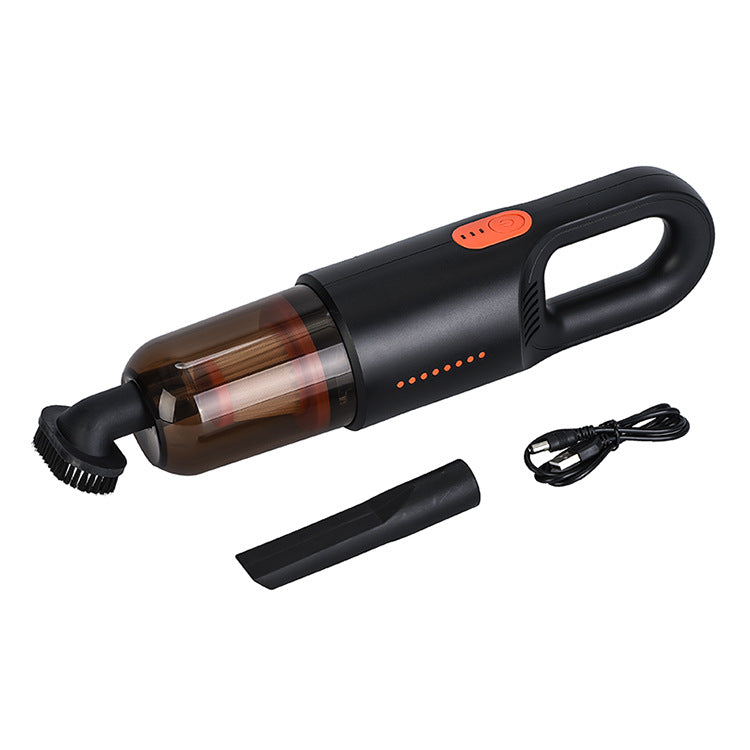 Portable Car Vacuum Cleaner, Mini Strong Suction Handheld Vacuum Cordless Rechargeable Lightweight Powerful Hand Vac for Home Daily Cleaning