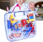 Pretend & Play Doctor Set Blue - 15 Pieces, Ages 3+ Doctor Kit for Kids, Toddler Doctor Kit, Toy Medical Kit, Toddler Social Emotional Learning Toys