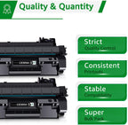 GREENSKY Compatible Ink Cartridge Replacement for HP P2035 P2035N P2055DN P2030 P2050 P2055D P2055X (Black, 2-Pack) Printer