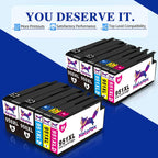 Compatible Ink Cartridge Replacement for HP 950XL 951XL 950 XL 951 XL for Officejet Pro 8600 8610 8620 8625 8100 8615 8630 8640 8660 251dw 276dw Printer (4 Black 2 Yellow 2 Cyan 2 Magenta)