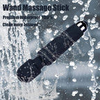 Massage Wand, Personal Massager for Women with 8 Speeds 20 Patterns, Rechargeable Personal Massager Silent and Waterproof, Perfect for Relieve Muscle Tension and Soreness All Over The Body, Black