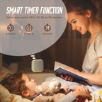 Corlitec White Noise Machine with Night Light, High Fidelity Sound Machine with 39 Sleep Soundtracks for Sleep & Relaxing, Compact Sleep Machine with Timer for Home, Nursery, Office, and Travel