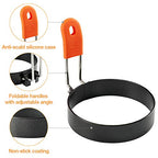 Stainless Steel Egg Rings, Round Breakfast Household Mold Tool Cooking, Non Stick Circle Shaper Egg Rings For Frying Meat Pie, Sandwiches, Egg Maker Molds Set (2 Pack)
