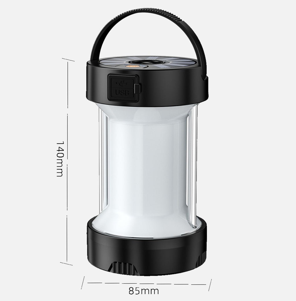 LED Camping Lantern 4 Lighting Modes for All Use with Rechargable Battery, Voltage 5v Portable Camping Lantern