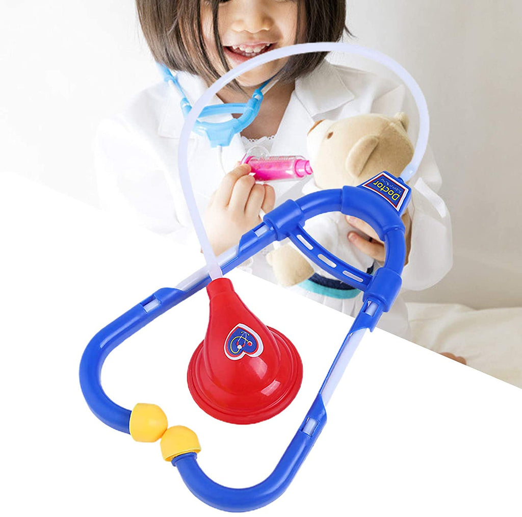 Pretend & Play Doctor Set Blue - 15 Pieces, Ages 3+ Doctor Kit for Kids, Toddler Doctor Kit, Toy Medical Kit, Toddler Social Emotional Learning Toys