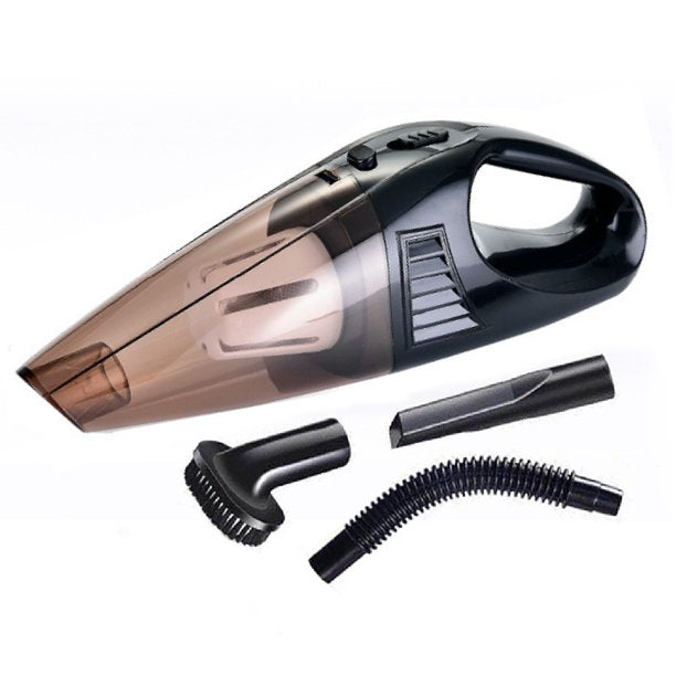 Portable Car Vacuum Cleaner: High Power Cordless Handheld Vacuum - 12V - Best Car & Auto Accessories Kit for Detailing and Cleaning Car Interior Home Car Dual Purpose (Black)